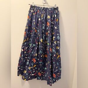 Floral Print Women's Skirt